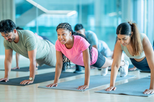 istock Adult Fitness Class 2170683932