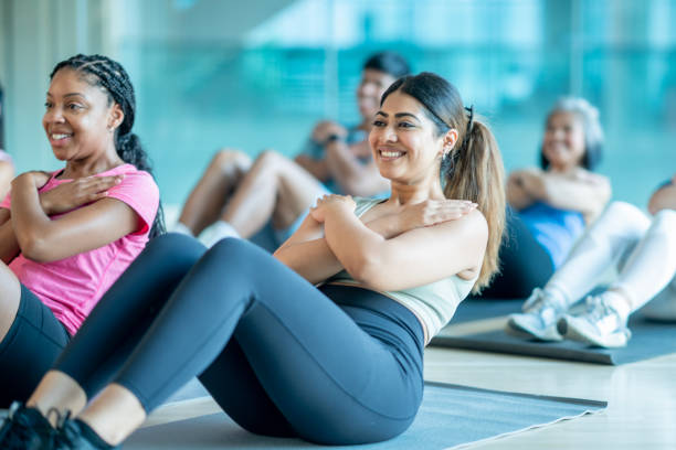 istock Adult Fitness Class 2170683935