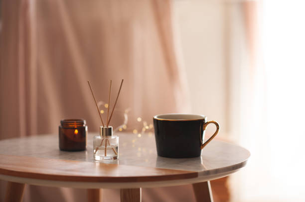 istock Cozy home atmosphere with cup of coffee 2170684684