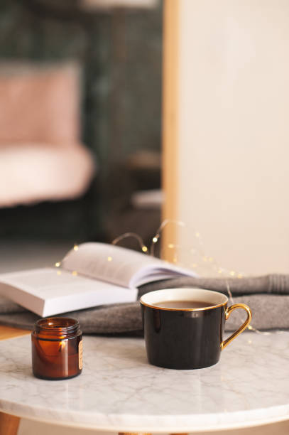 istock Cozy home atmosphere with cup of coffee 2170684761