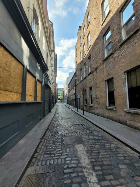 istock A quiet and empty view of Price Lane in Dublin 2170686910