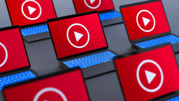 istock Video Media Player Displayed on Laptop Screen, Representing Digital Entertainment and Streaming Concepts in Modern Technology. 3D Rendering. 2170692300