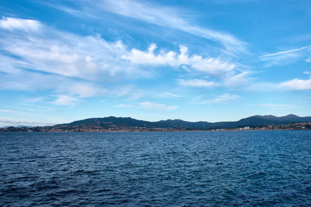 istock Panoramic View of Playa America and Panxon: Idyllic Seaside in Nigran, Spain 2170698708