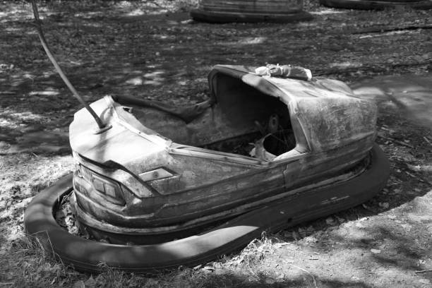 istock A dodgem bumper car lies abandoned at the Pripyat Amusement Park 2170698809