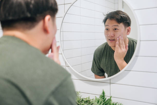 istock My skin is clearing up nicely 2170699020