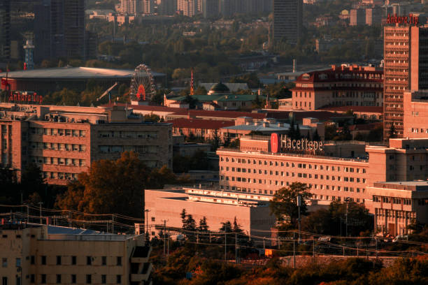 istock Two hospitals in cityscape 2170701446