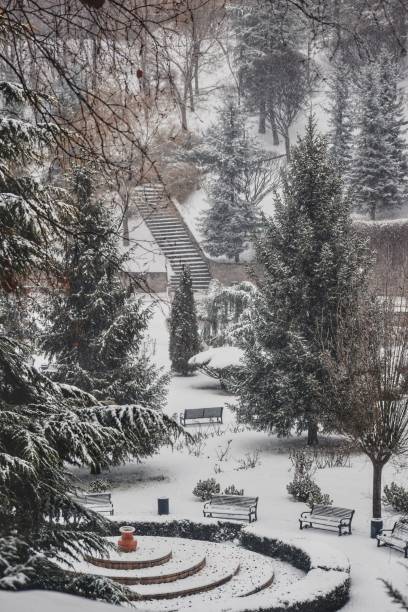 istock The peace that comes with the snow view 2170701806