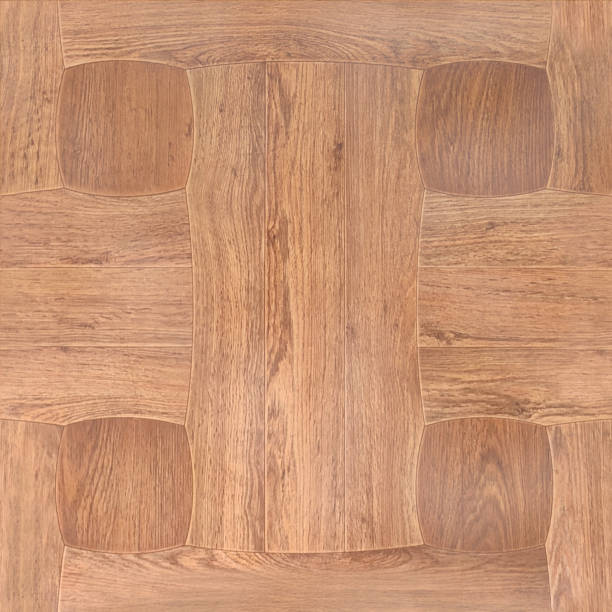 istock Seamless pattern of natural bright brown wood pattern texture background linoleum 2170704552