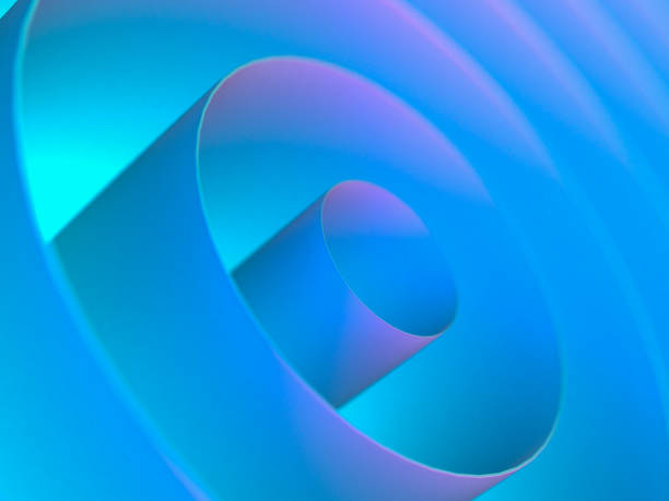 istock 3D illustration of concentric pipes illuminated by fantastic lights 2170706477