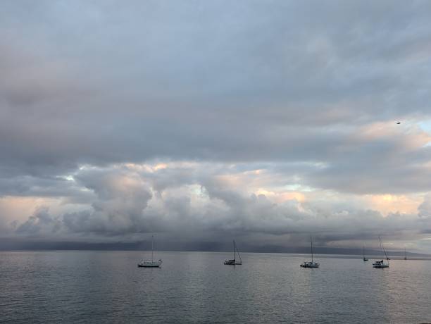 Sunset in Maui Hawaii