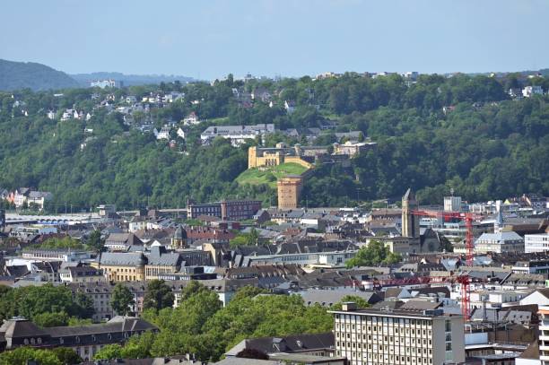 istock Panorama View of Koblenz Cityscape 2170721994