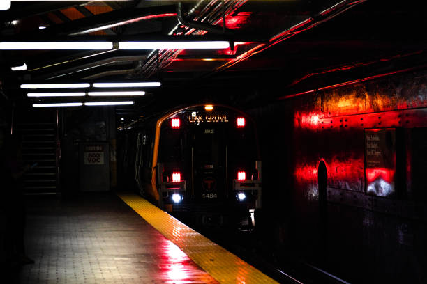 istock Train travels in Boston 2170723418
