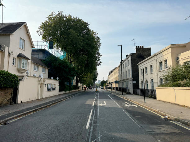 istock Empty street in Camden,  London 2170729771
