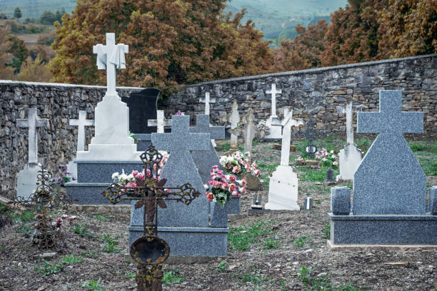istock A village small rural cemetery. 2170734315