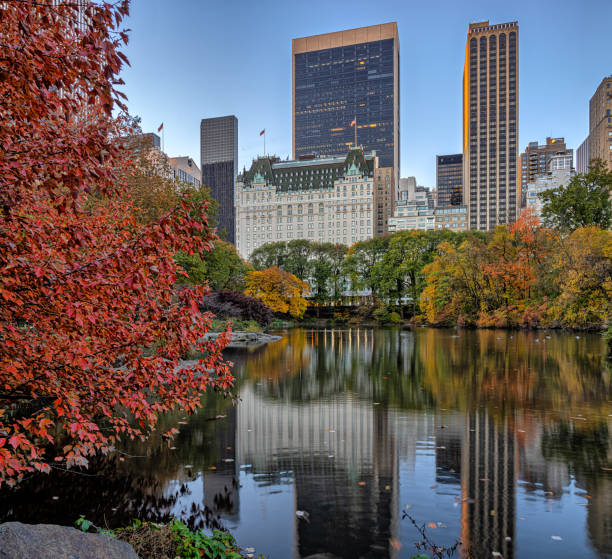 istock Autumn in Central Park, morning 2170735214