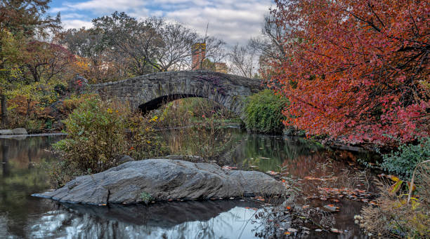 istock Gapstow Bridge in Central Park, late autumn 2170735488