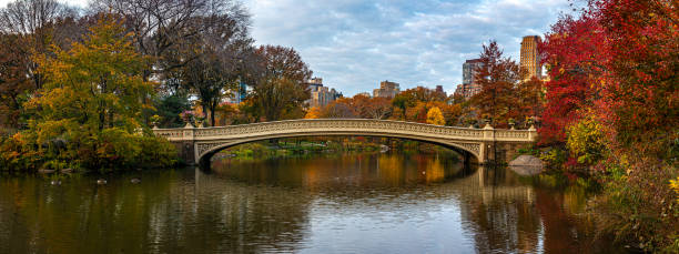 istock Bow bridge in late autumn 2170735714