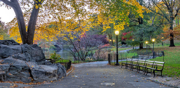 istock Gapstow Bridge in Central Park, late autumn 2170735728