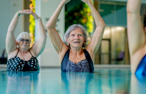 istock Adult Aqua Fitness Class 2170756607