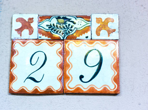 istock Number 29 Street Address Tiles 2170760739