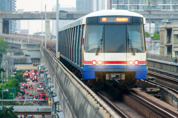 istock Sky trains are arriving on the railway station 2170761569