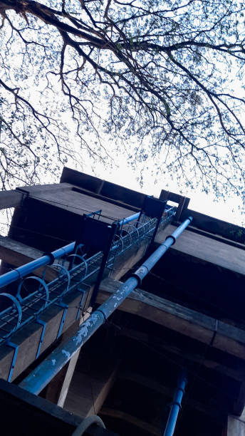istock Reaching New Heights: Scaffold Against the Sky 2170763907