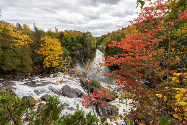 istock Devil's River Falls. Mont-Tremblant National Park, Quebec, Canada. 2170771481