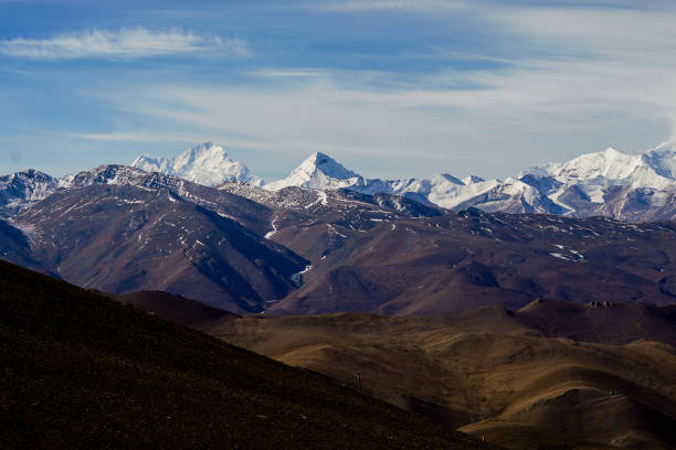 istock Tibet landscape view of mountains. 2170772678