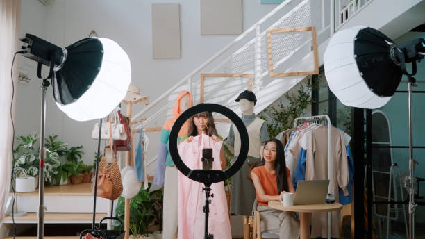 istock Asian friend doing live streaming on online platform 2170777591