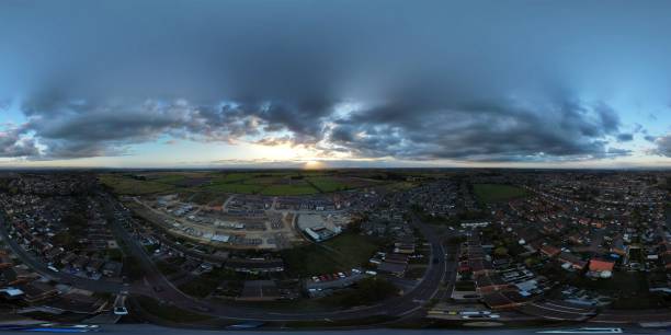 istock Stockton on Tees at night 2170777682