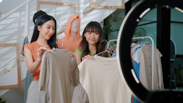 istock Asian friend doing live streaming on online platform 2170777706