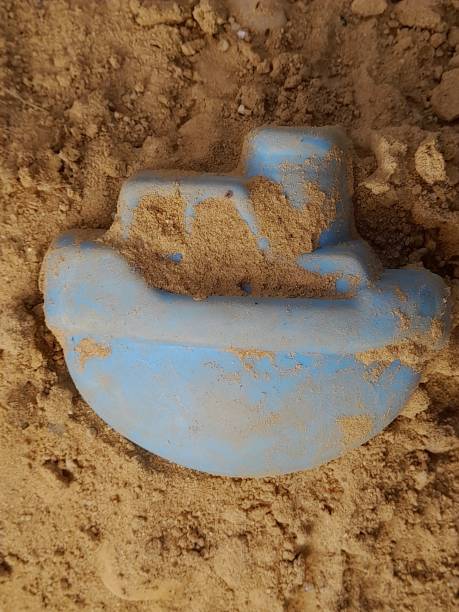 istock Sandbox toy in the sand 2170777727