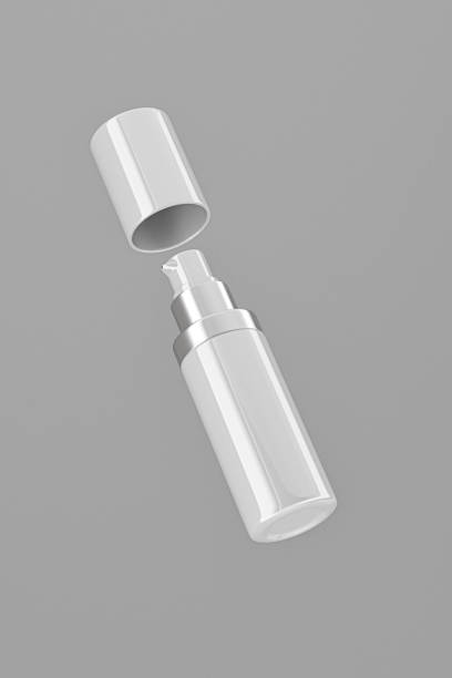 istock Floating Skincare pump bottle mockup 2170780170