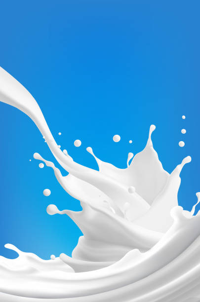istock Realistic white milk splash flowing yogurt cream isolated on background. 3d realistic yogurt wave border. Vector Mesh gradient wes used 2170781461