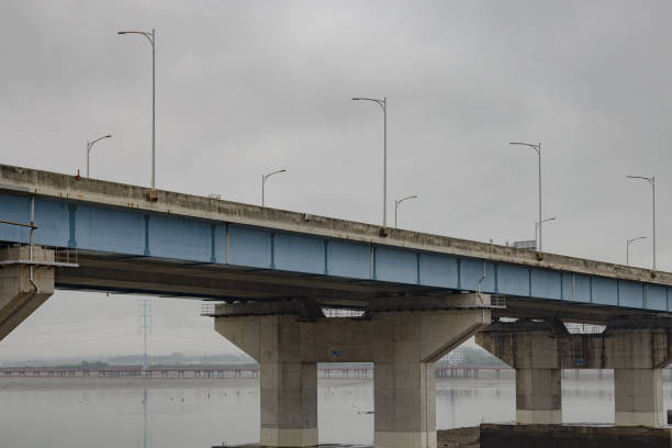 istock Urban Bridge in Overcast Weather 2170782795