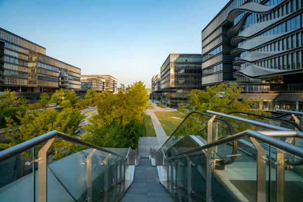 istock Digital Industrial Park in Hangzhou, China 2170788064
