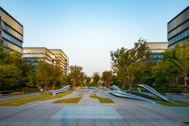 Digital Industrial Park in Hangzhou, China