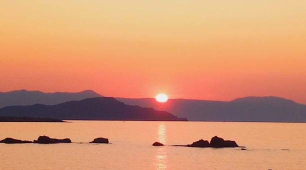 istock Sunset in Chania in Greece 2170790423