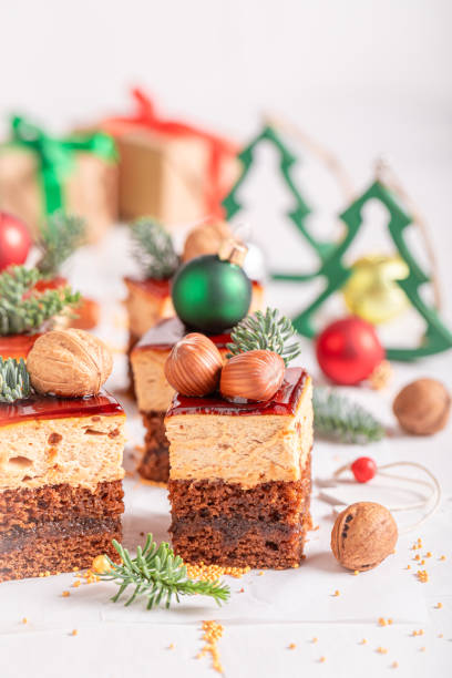 istock Delicious Christmas cake as perfect a gingerbread dessert.. 2170791398