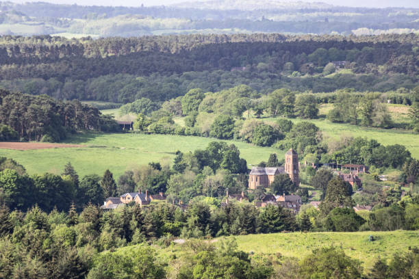 istock Small countryside church Surrey England 2170794628