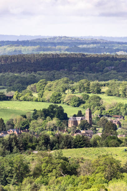 istock Small countryside church Surrey England 2170794629