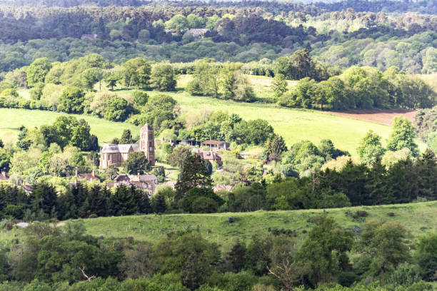 istock Small countryside church Surrey England 2170794636