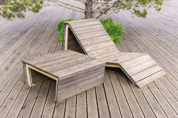 istock sun lounger and table in a public outdoor space 2170796060