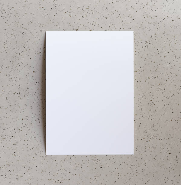 istock Blank vertical 5x7, A4 paper mockup 2170798863