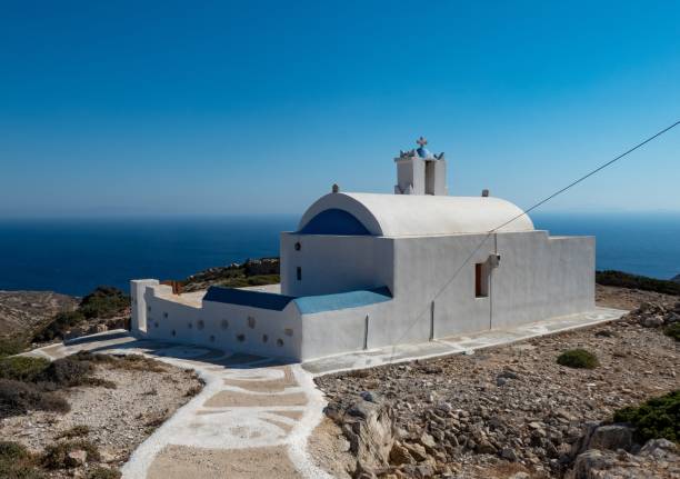 istock Church on Donousa Island, Greece 2170800486