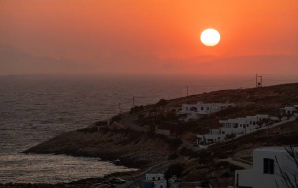 istock Sunset at Donousa Island, Greece 2170800557