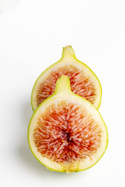 istock Many fresh green figs as background, closeup 2170800626