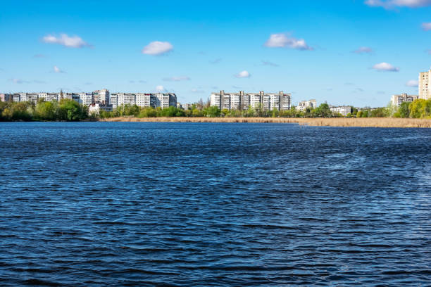 istock Lake in the city . 2170808584