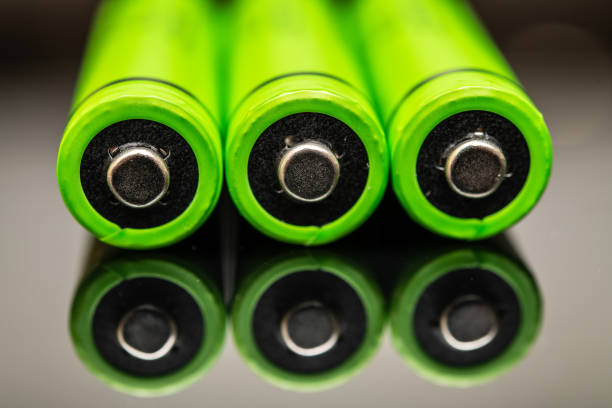 istock Environmentally Friendly Green Energy Technology: Innovative Rechargeable AAA Power Cells for Sustainable Living and Renewable Energy Solutions 2170809053