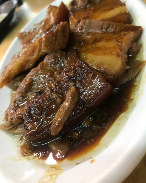 istock Stream sliced pork with pickles and sauce 2170815682